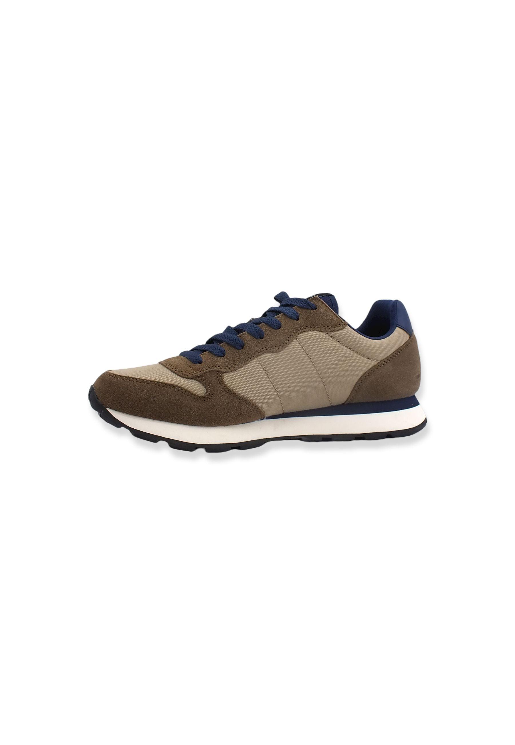 SUN68 Tom Solid Sneaker Uomo Beige Scuro Z42101 - Sandrini Calzature e Abbigliamento
