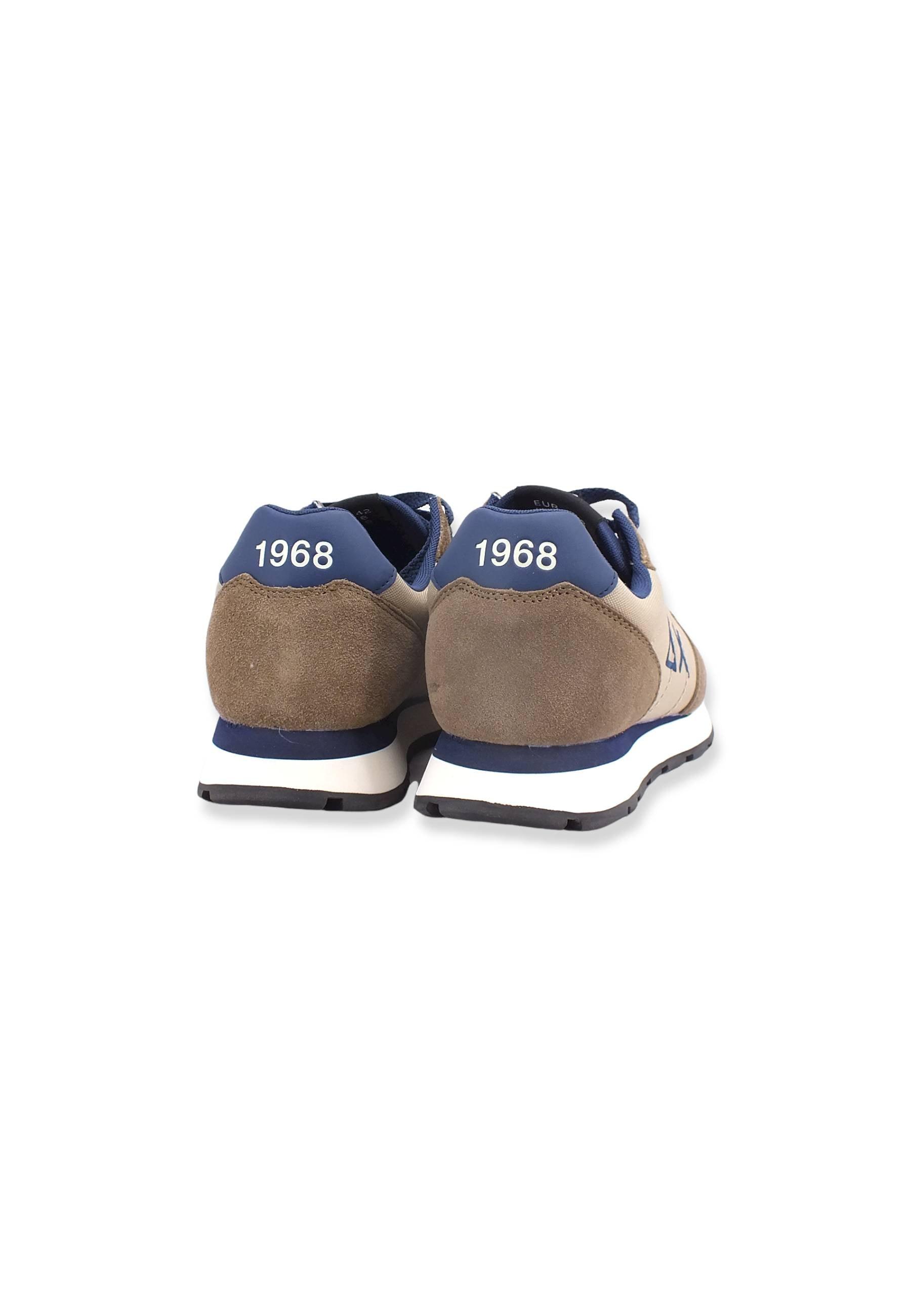 SUN68 Tom Solid Sneaker Uomo Beige Scuro Z42101 - Sandrini Calzature e Abbigliamento