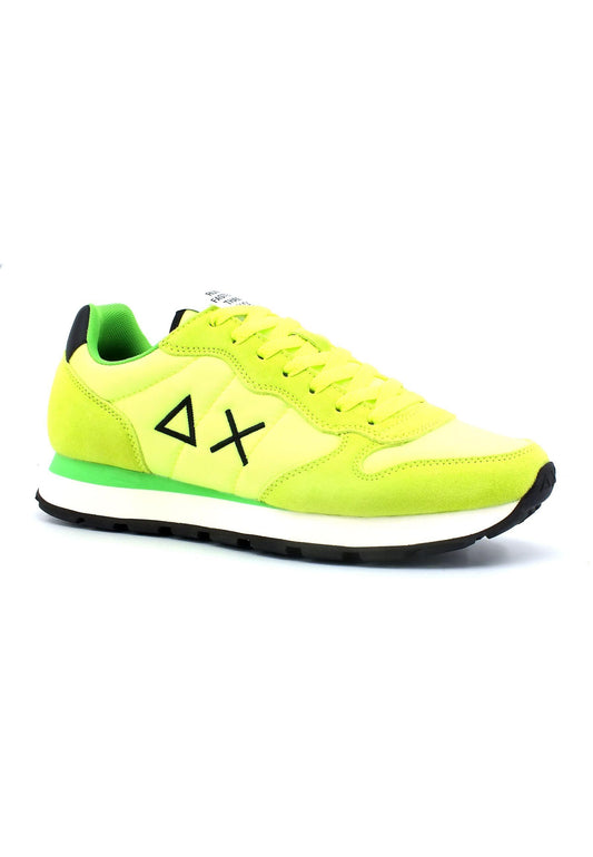 SUN68 Tom Solid Sneaker Uomo Giallo Fluo Z33101 - Sandrini Calzature e Abbigliamento