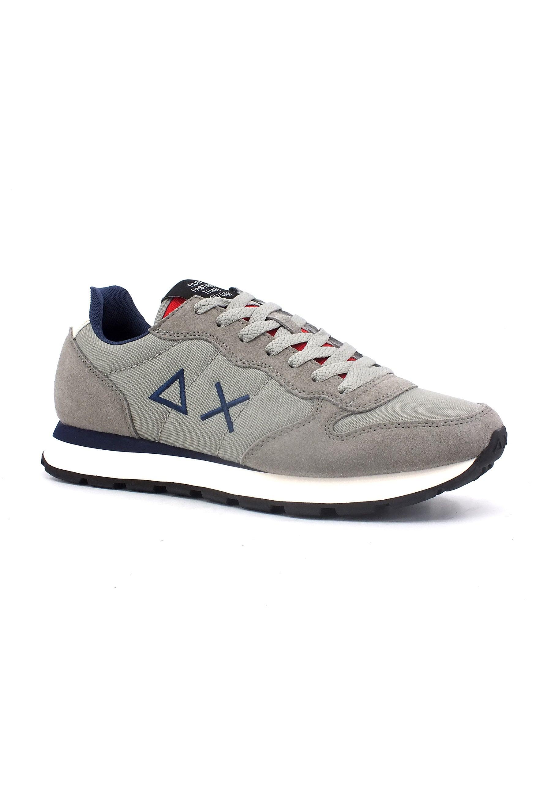 SUN68 Tom Solid Sneaker Uomo Grigio Medio Z43101 - Sandrini Calzature e Abbigliamento