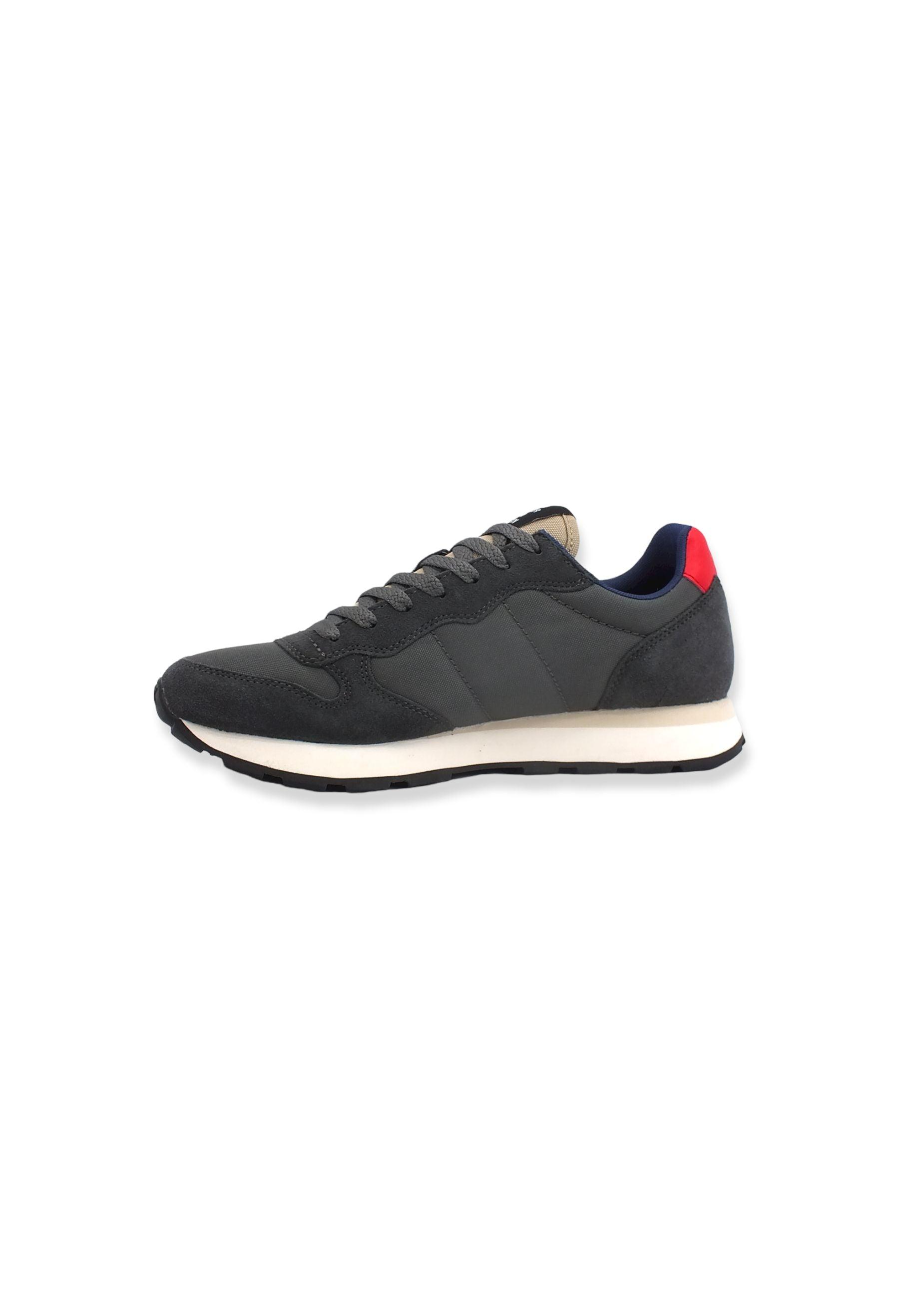 SUN68 Tom Solid Sneaker Uomo Grigio Scuro Z42101 - Sandrini Calzature e Abbigliamento