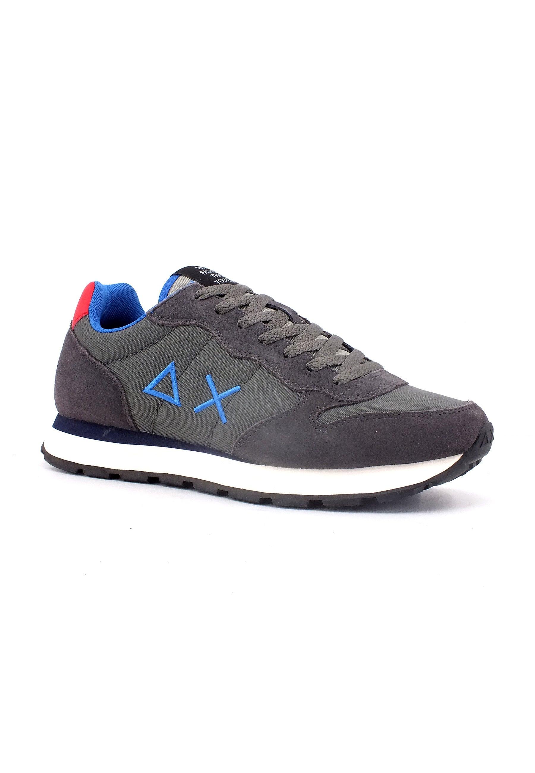 SUN68 Tom Solid Sneaker Uomo Grigio Scuro Z43101 - Sandrini Calzature e Abbigliamento