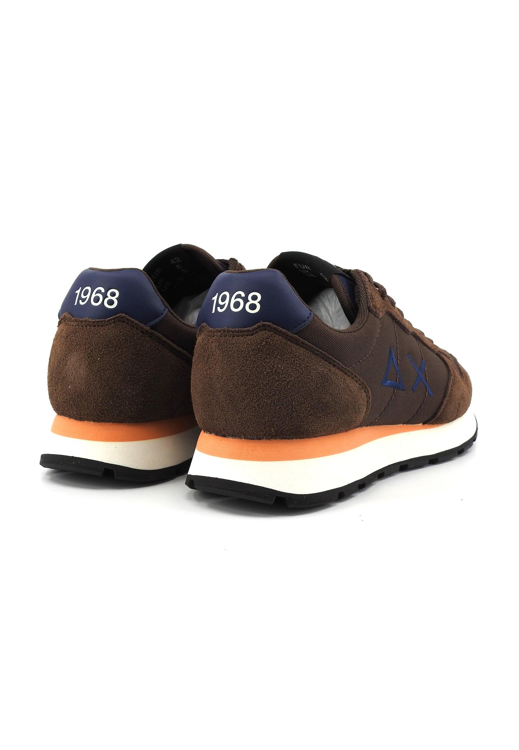 SUN68 Tom Solid Sneaker Uomo Marrone Z43101 - Sandrini Calzature e Abbigliamento