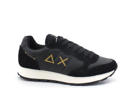 SUN68 Tom Suede Sneaker Running Nero Z41104 - Sandrini Calzature e Abbigliamento
