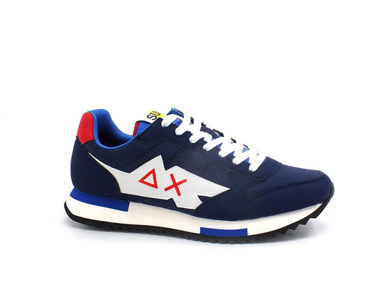 SUN68 Unkle Jaki Sneaker Running Navy Blue Z32118 - Sandrini Calzature e Abbigliamento