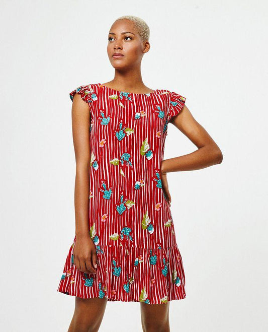 SURKANA Abito Cactus Red 520DESE726 - Sandrini Calzature e Abbigliamento