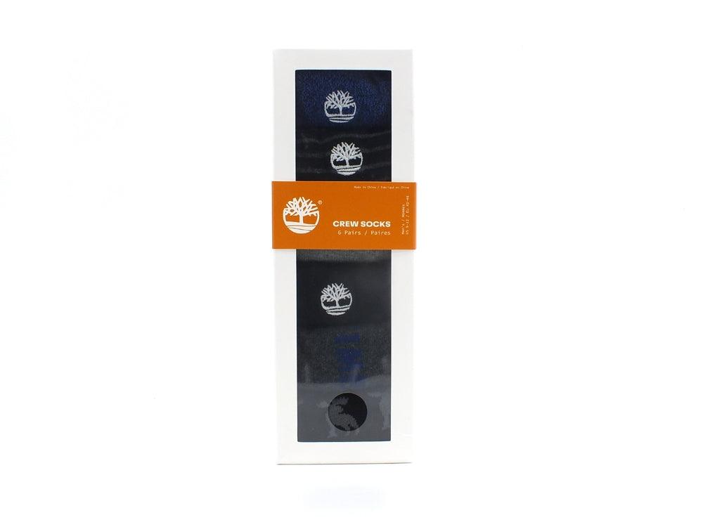 TIMBERLAND 6 PP Mix Crew Socks Calzini Gift Box TB0A1F8B - Sandrini Calzature e Abbigliamento