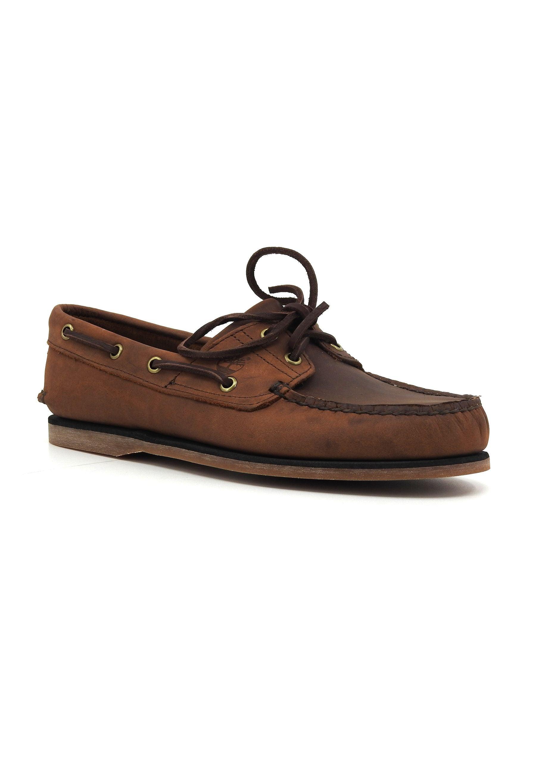 TIMBERLAND Classic Boat Mocassino Uomo Brown TB0A2FZXEM4 - Sandrini Calzature e Abbigliamento