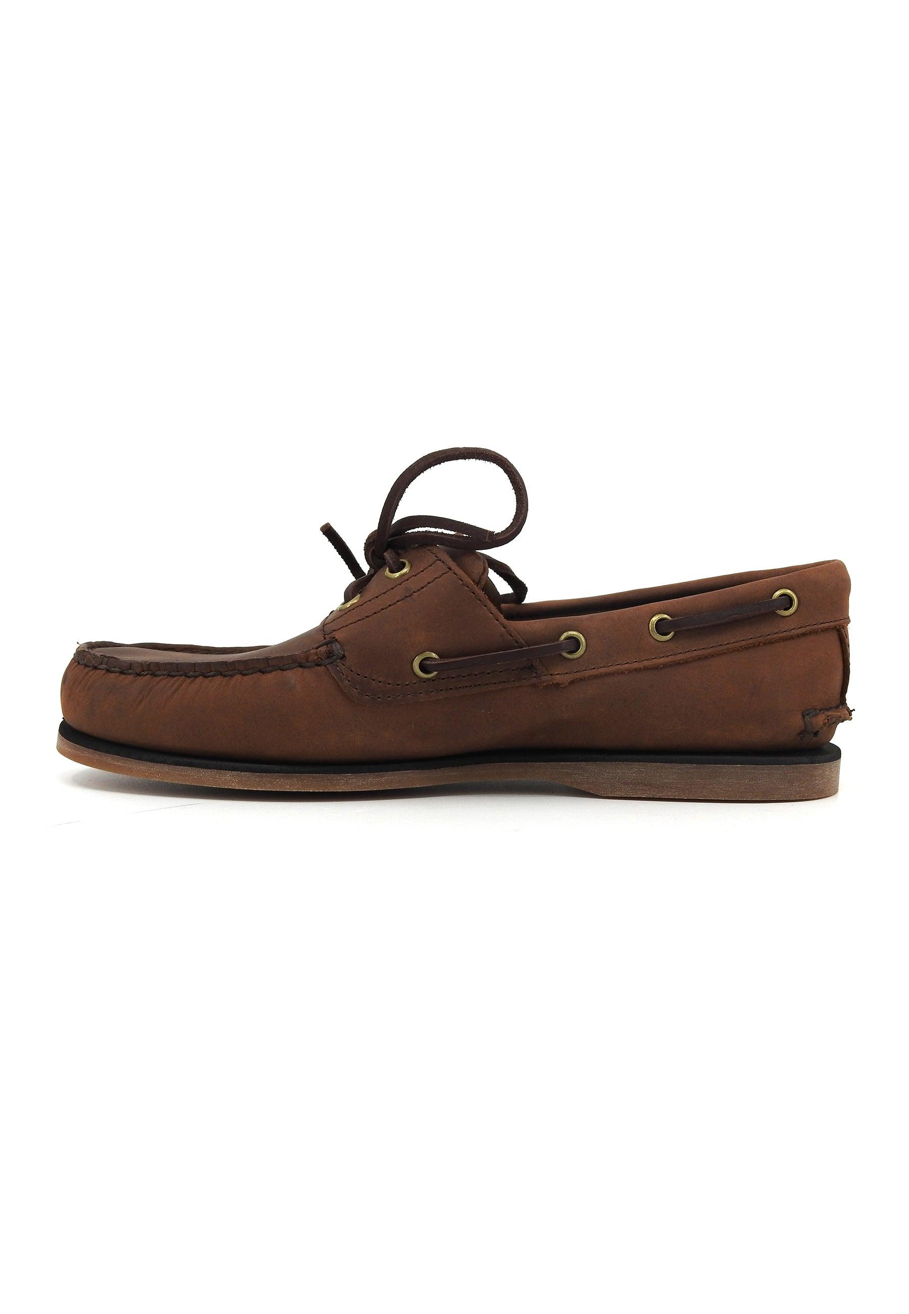 TIMBERLAND Classic Boat Mocassino Uomo Brown TB0A2FZXEM4 - Sandrini Calzature e Abbigliamento