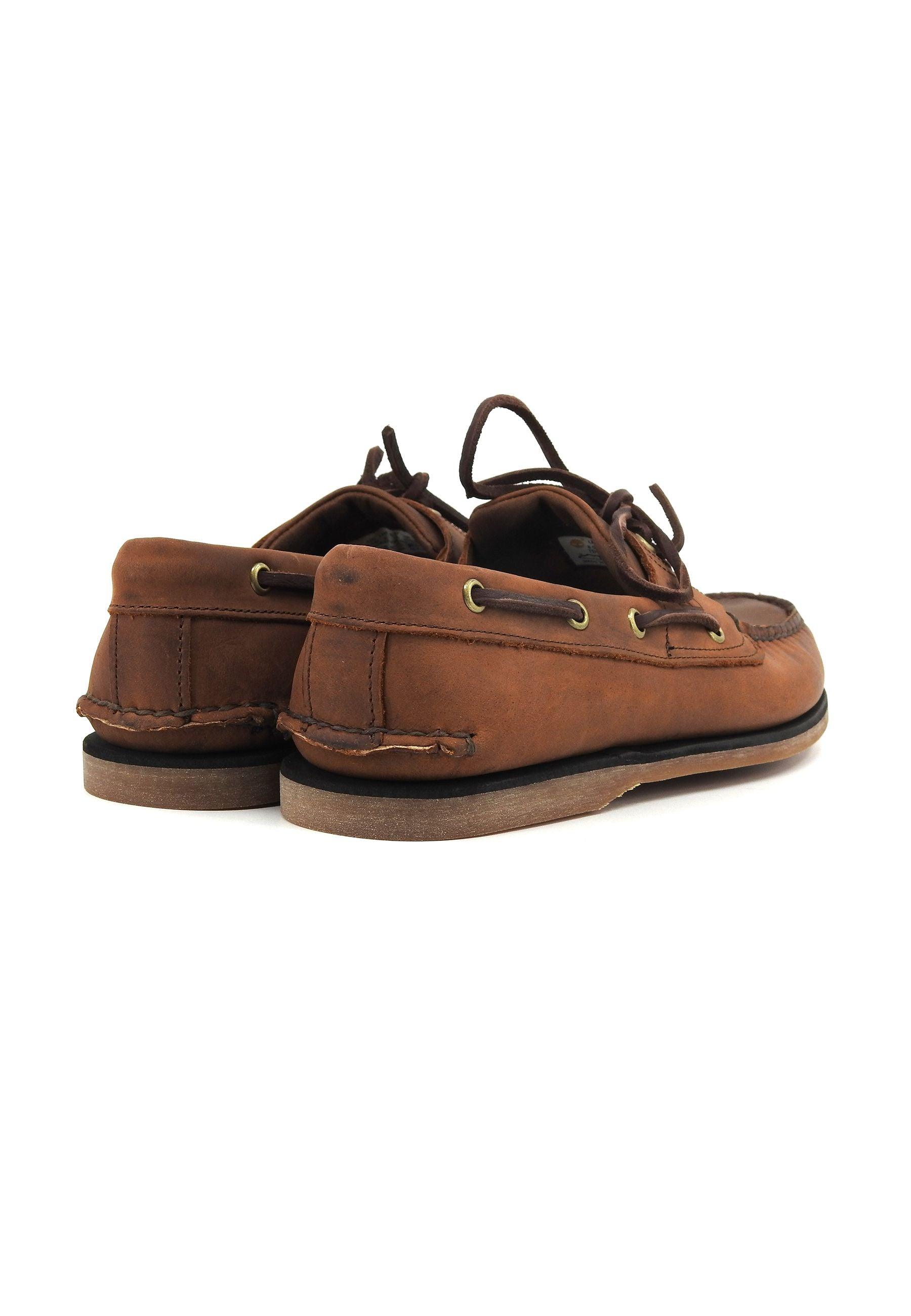 TIMBERLAND Classic Boat Mocassino Uomo Brown TB0A2FZXEM4 - Sandrini Calzature e Abbigliamento