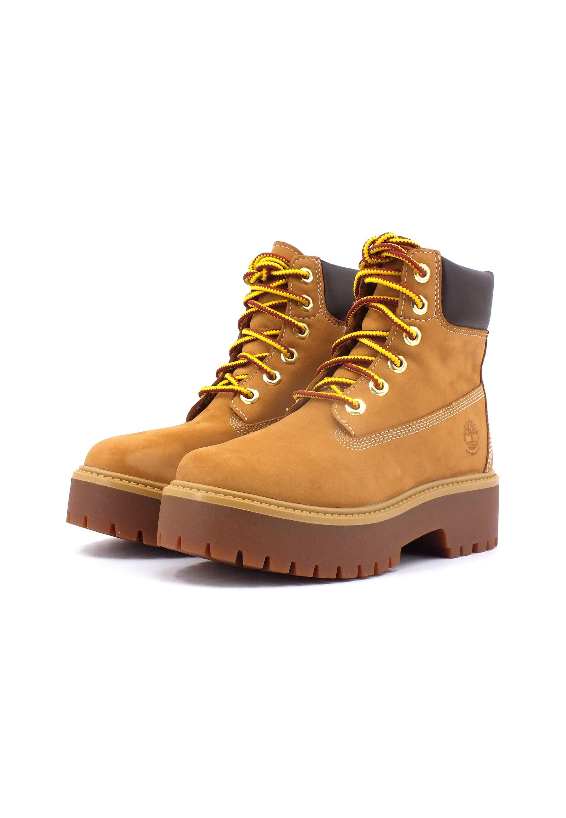 TIMBERLAND Heritage Stivaletto Donna Wheat Nubuk Beige TB0A5RJD231 - Sandrini Calzature e Abbigliamento