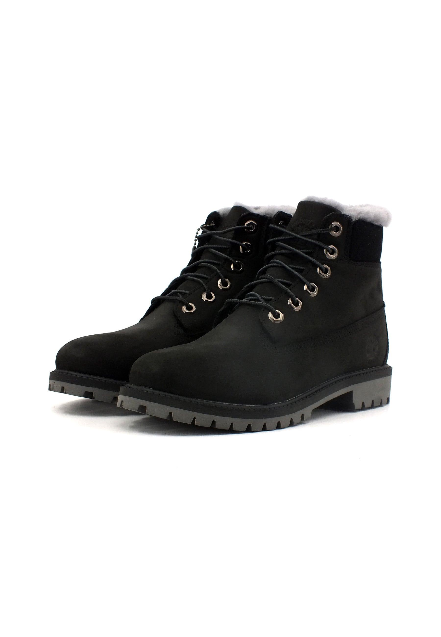 TIMBERLAND Premium Stivaletto Pelo Bimbo Black Nubuck TB0A41UX001 - Sandrini Calzature e Abbigliamento