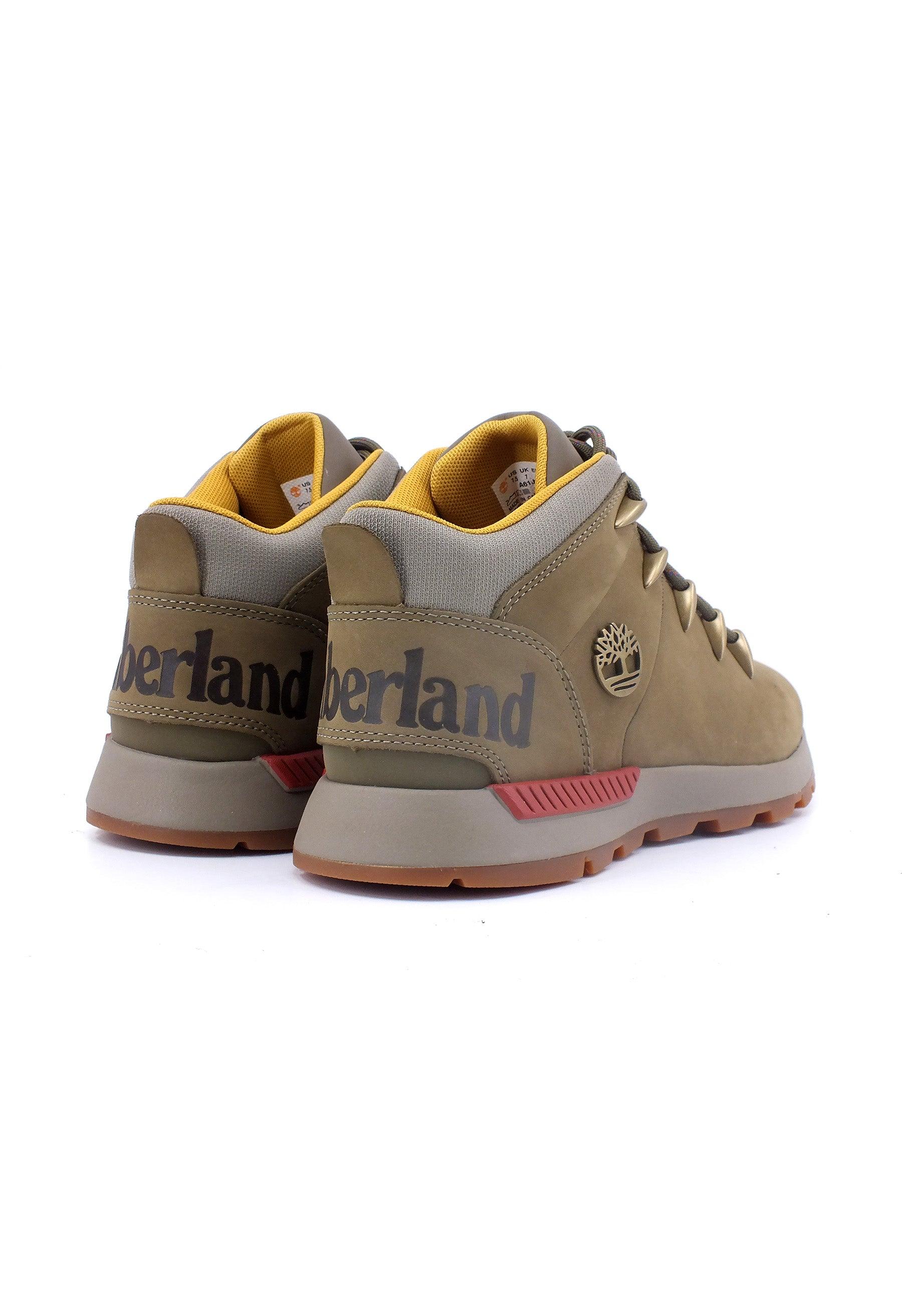 TIMBERLAND Sprint Trekker Stivaletto Uomo Olive Nubuk TB0A61JG327 - Sandrini Calzature e Abbigliamento