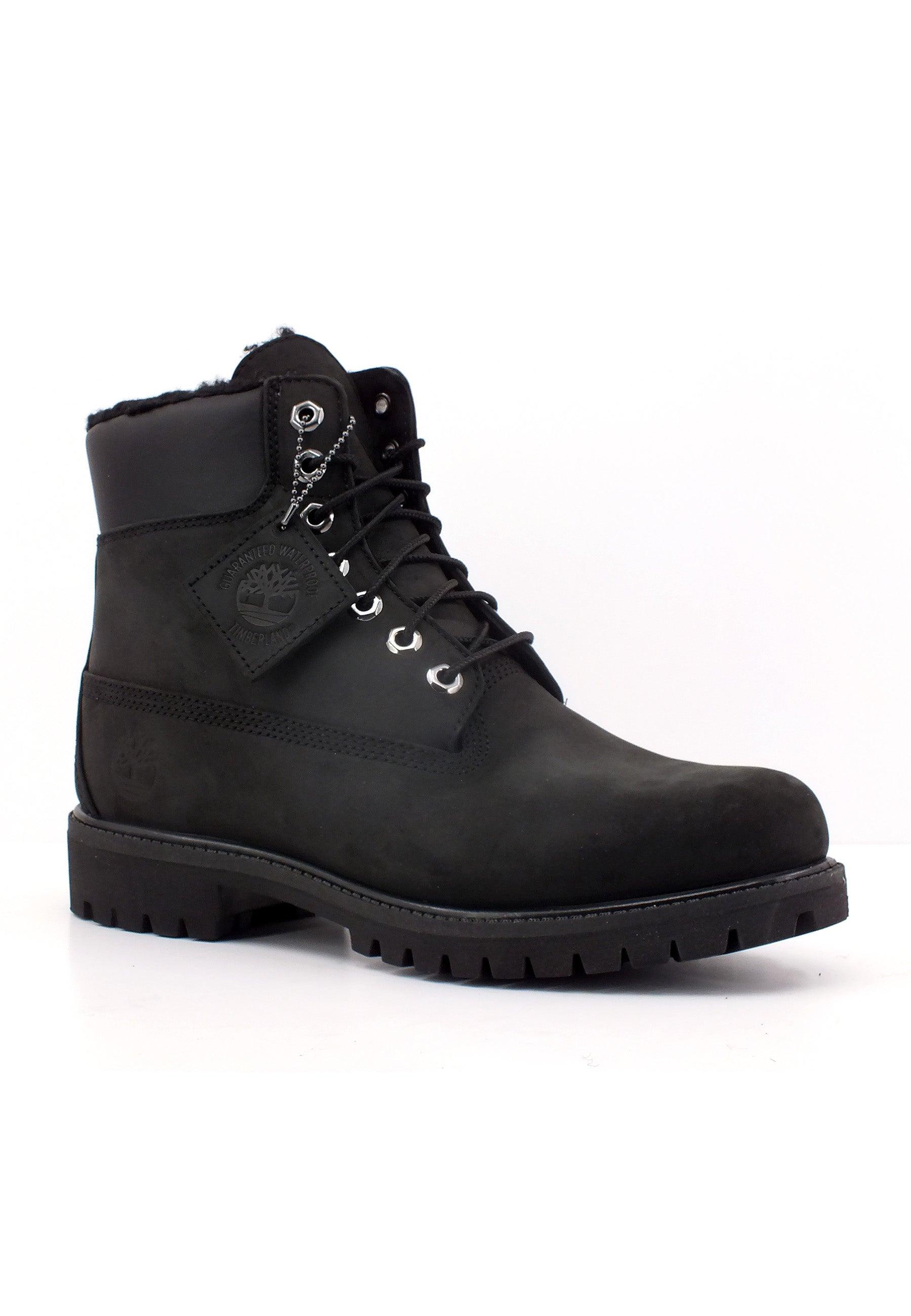 Scopri TIMBERLAND Stivaletto Premium Pelo Uomo Black TB0A2E2P001