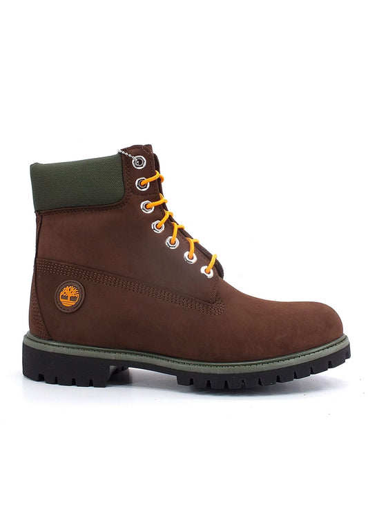 TIMBERLAND Stivaletto Premium Waterproof Uomo Dark Brown TB0A2CX8931 - Sandrini Calzature e Abbigliamento