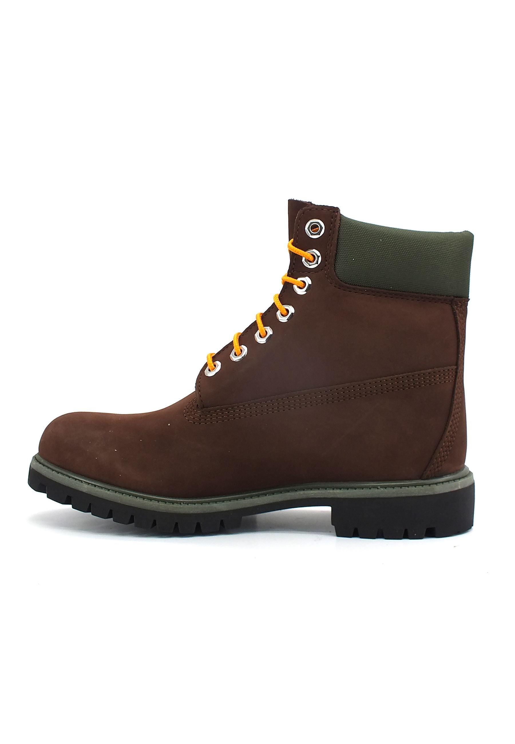 TIMBERLAND Stivaletto Premium Waterproof Uomo Dark Brown TB0A2CX8931 - Sandrini Calzature e Abbigliamento
