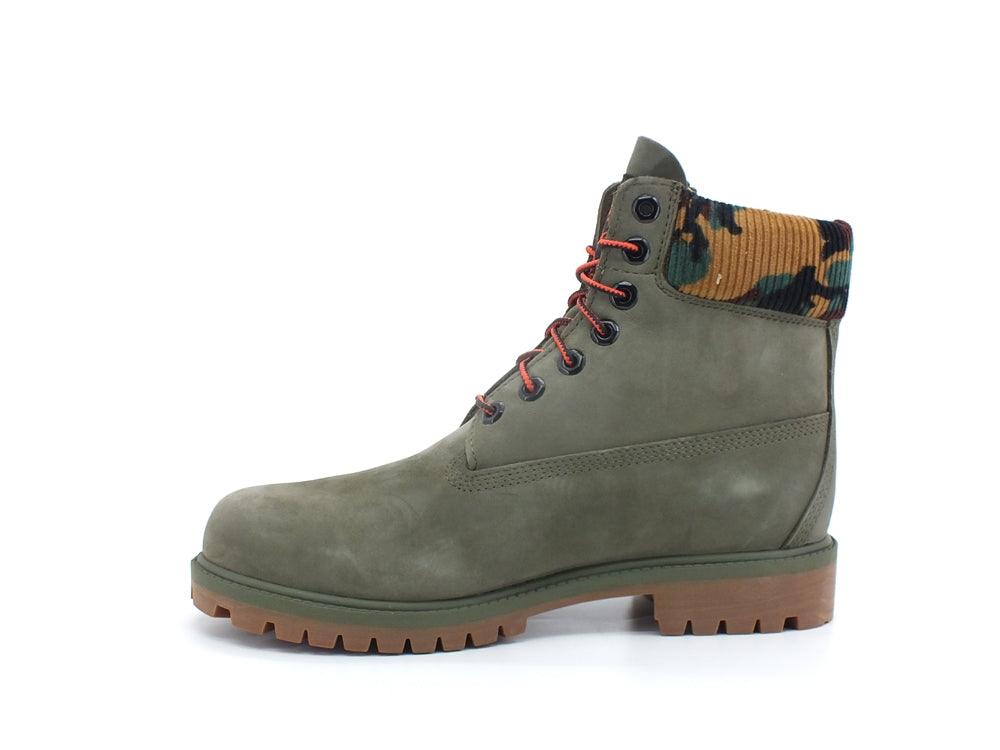 TIMBERLAND Waterproof 6 Nubuk Heritage Stivaletto Scarponcino Dark Green TB0A2KC5A581 - Sandrini Calzature e Abbigliamento