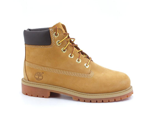 TIMBERLAND Waterproof Stivaletto Boot 6 Fori Nubuk Wheat Miele TB012709 - Sandrini Calzature e Abbigliamento