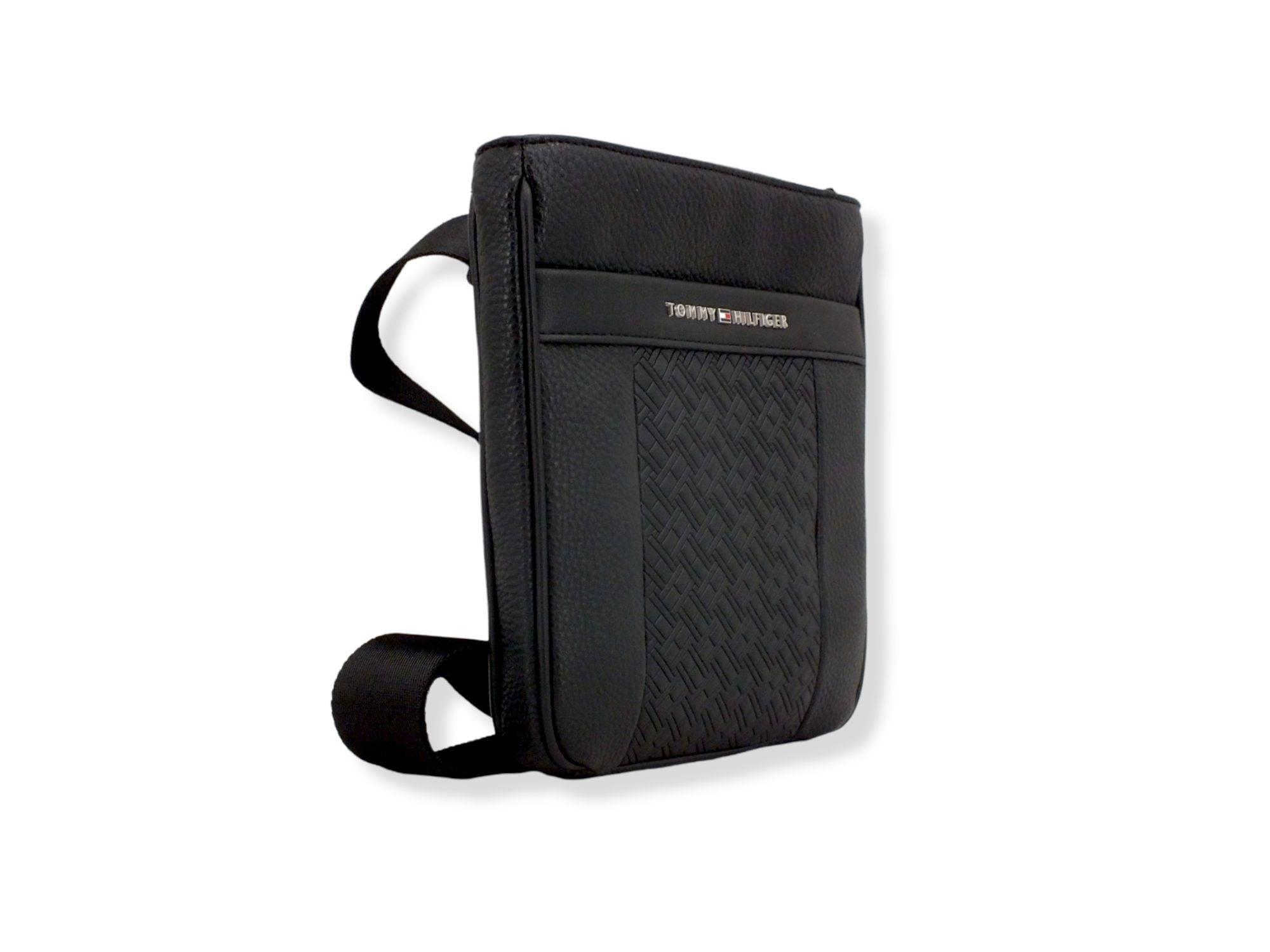 TOMMY HILFIGER Central Mini Crossover Borsa Tracolla Uomo Black AM0AM09248 - Sandrini Calzature e Abbigliamento