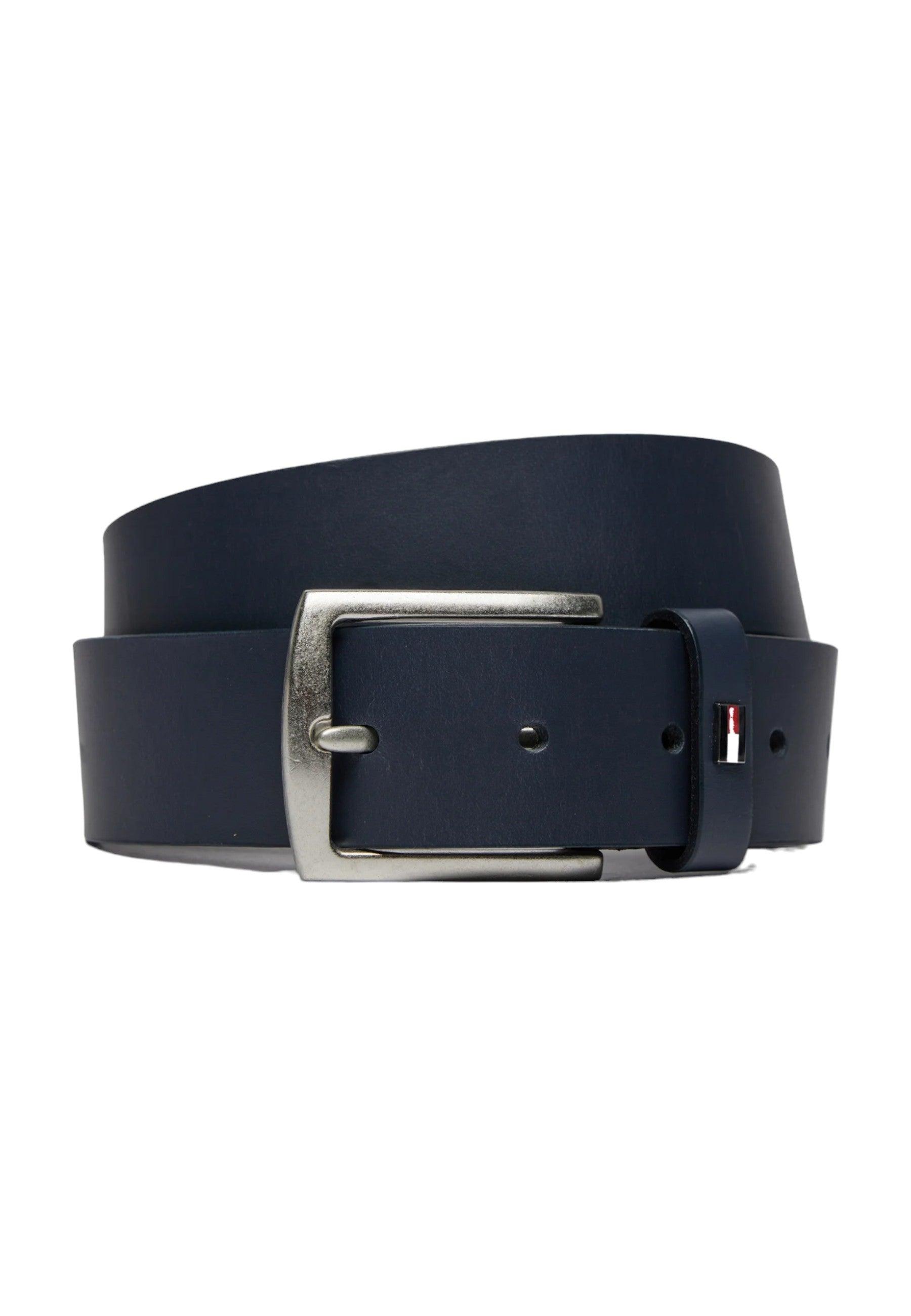TOMMY HILFIGER Cintura Uomo Blue AM0AM12054 - Sandrini Calzature e Abbigliamento