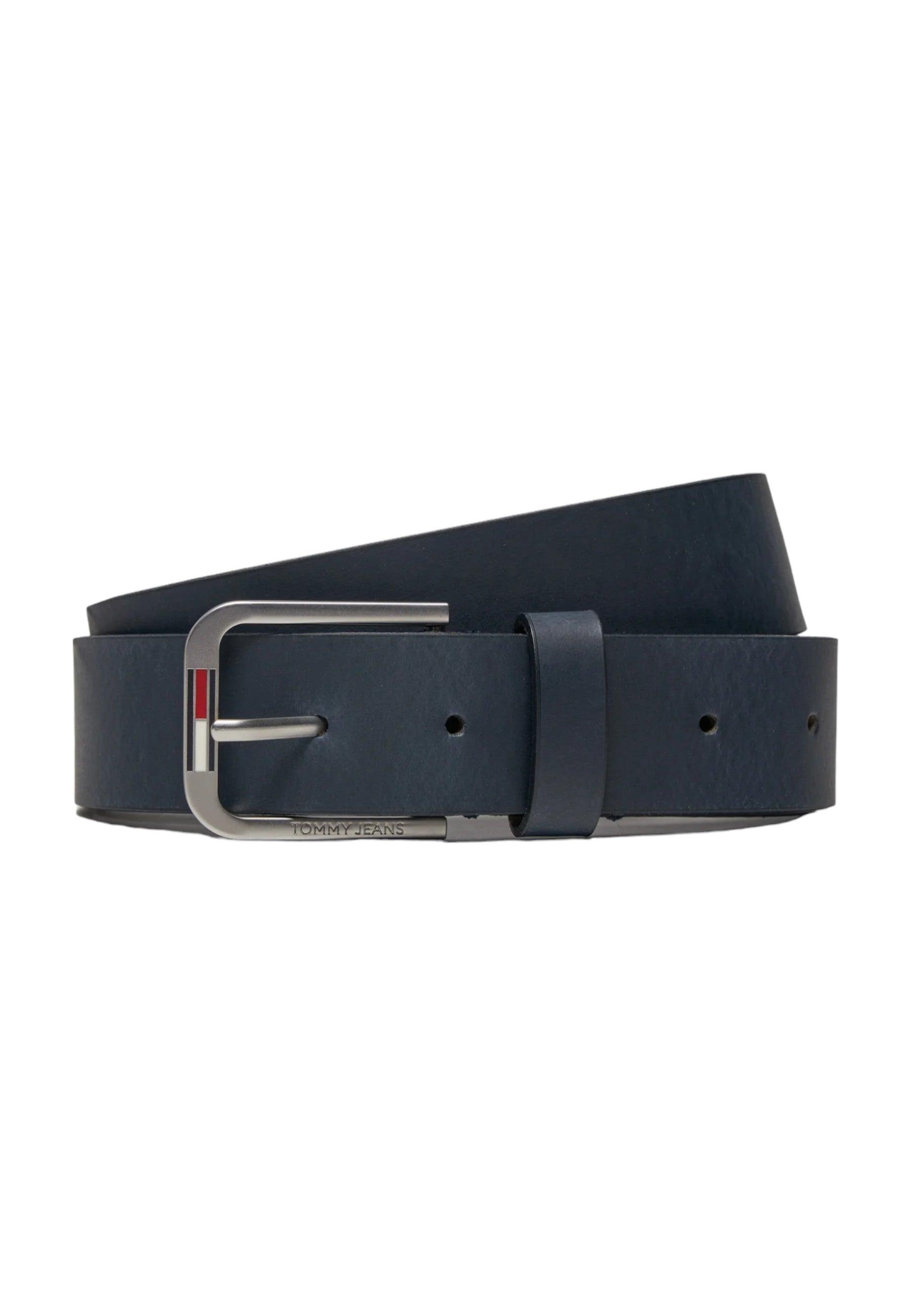 TOMMY HILFIGER Cintura Uomo Navy AM0AM12338 - Sandrini Calzature e Abbigliamento
