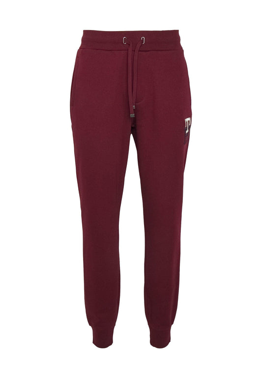TOMMY HILFIGER Essential Monogram Sweat Pantalone Lungo Deep Rouge MW0MW28208 - Sandrini Calzature e Abbigliamento