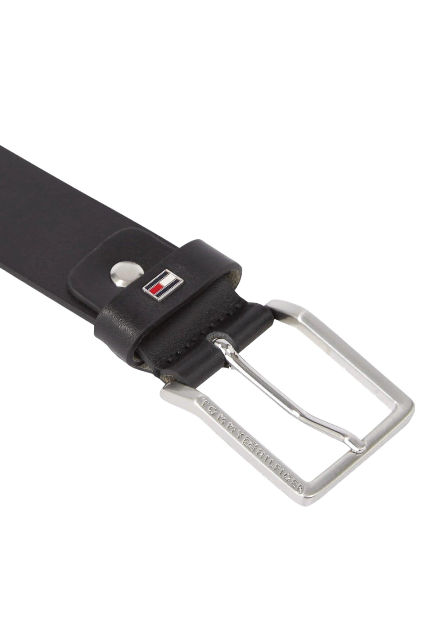 TOMMY HILFIGER Oliver Cintura Uomo Black AM0AM12166 - Sandrini Calzature e Abbigliamento