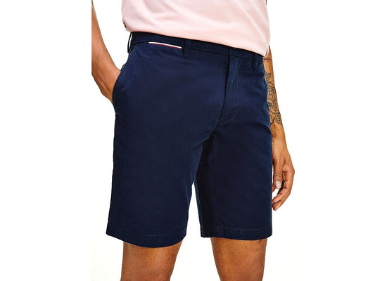 TOMMY HILFIGER Pantaloncini Corti Shorts Brooklyn Uomo Desert Sky Blu MW0MW13536 - Sandrini Calzature e Abbigliamento