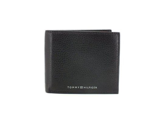 TOMMY HILFIGER Portafoglio Uomo Flap Coin Black AM0AM08118 - Sandrini Calzature e Abbigliamento