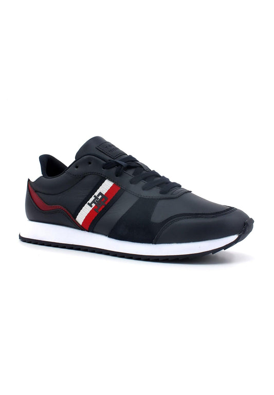 TOMMY HILFIGER Runner Evo Sneaker Uomo Desert Sky FM0FM04714 - Sandrini Calzature e Abbigliamento