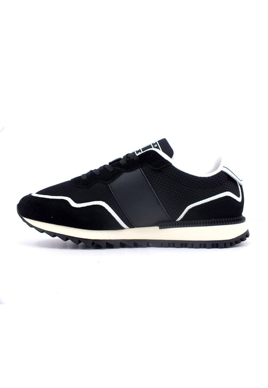 TOMMY HILFIGER Runner Sneaker Uomo Black EM0EM01266 - Sandrini Calzature e Abbigliamento