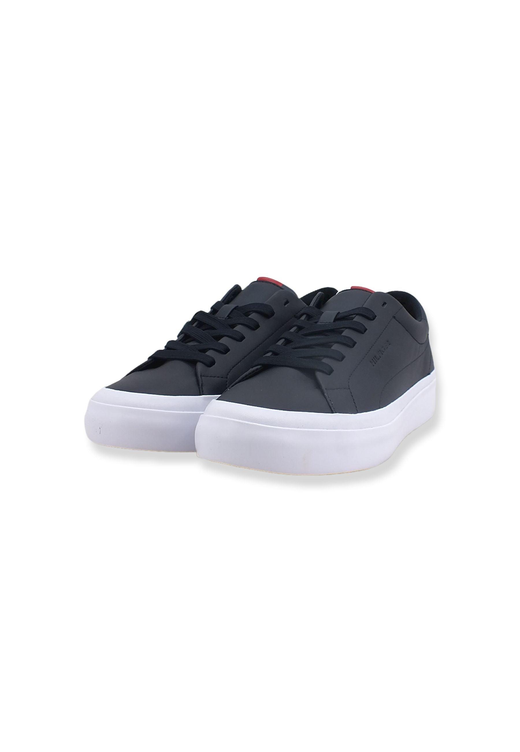 TOMMY HILFIGER Sneaker Uomo Blu Desert Sky FM0FM04171 - Sandrini Calzature e Abbigliamento