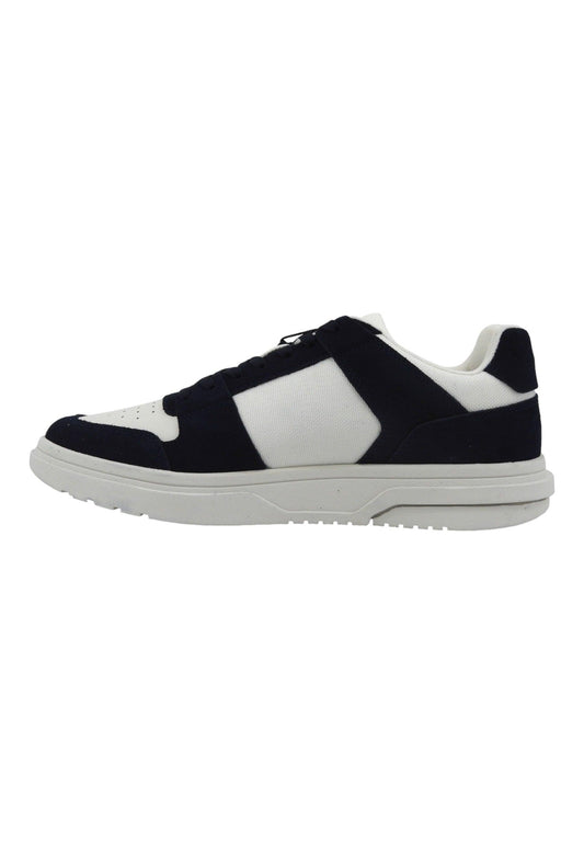 TOMMY HILFIGER Sneaker Uomo Dark Night Navy Bianco EM0EM01371 - Sandrini Calzature e Abbigliamento