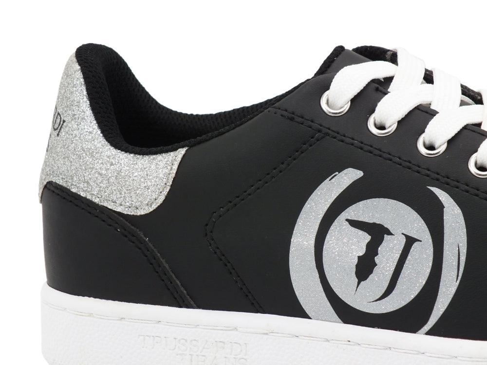 TRUSSARDI Sneaker Black Silver 79A00423 - Sandrini Calzature e Abbigliamento
