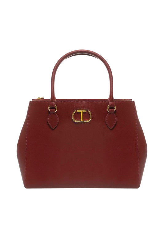 TWINSET Borsa Tote Raspberry Viola 232TB7172 - Sandrini Calzature e Abbigliamento