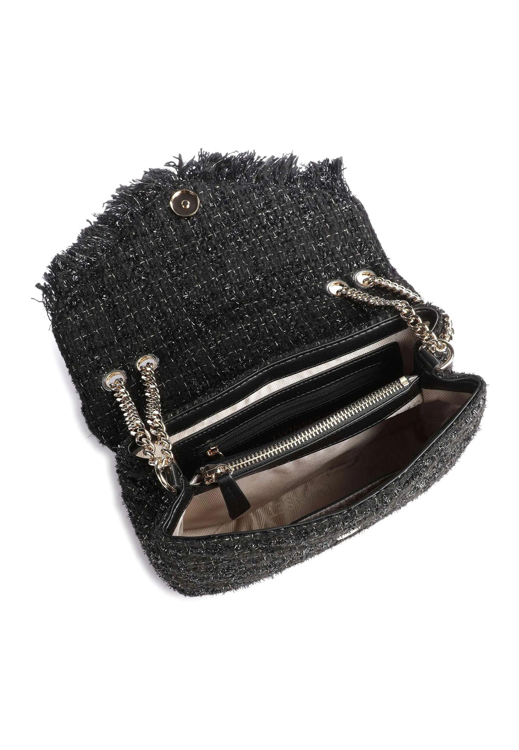 TWINSET Borsa Tracolla Tweed Nero 232TD8200 - Sandrini Calzature e Abbigliamento