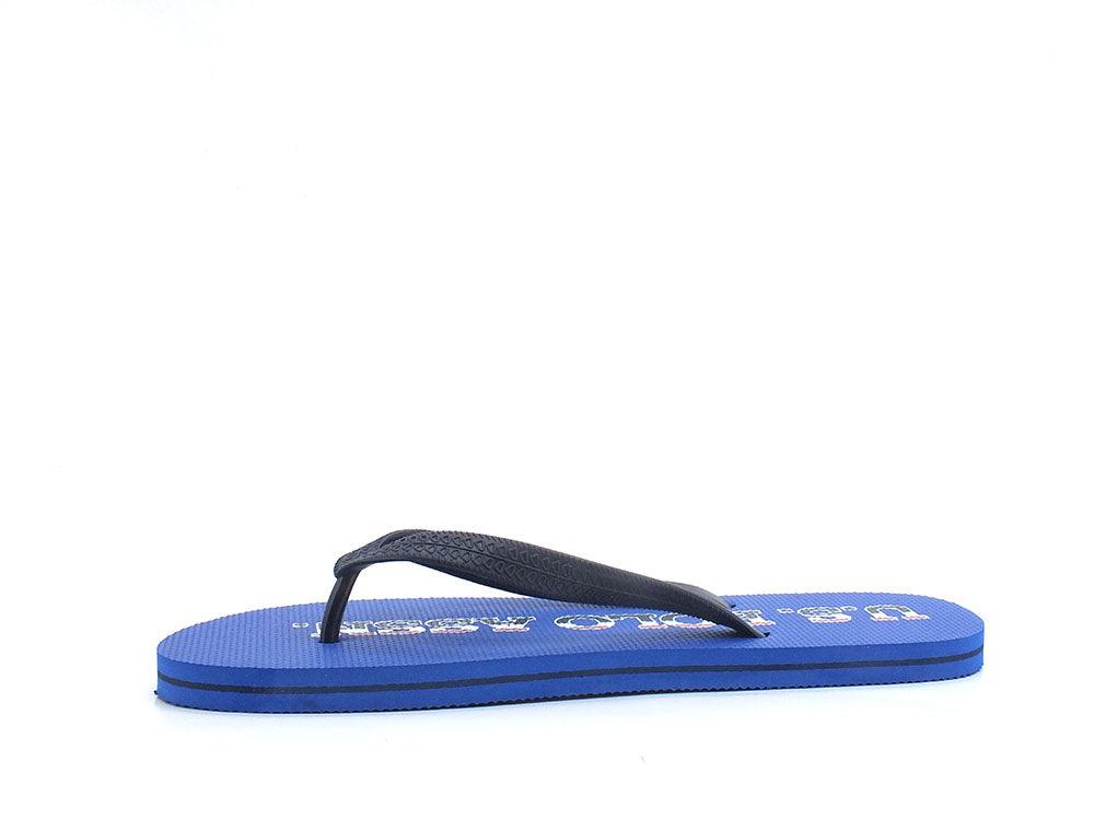 U.S. POLO ASSN. Ciabatta Infradito Gomma Blu - Sandrini Calzature e Abbigliamento