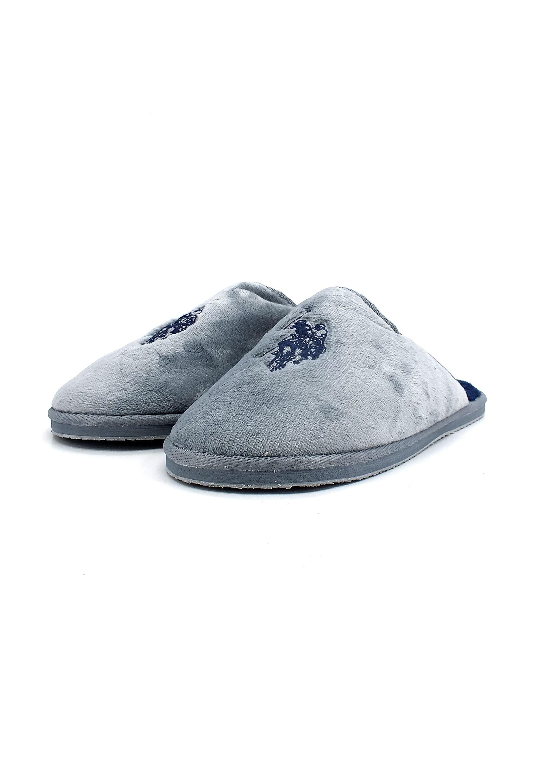 U.S. POLO ASSN. Ciabatta Warm Uomo Light Grey DAILY001 - Sandrini Calzature e Abbigliamento