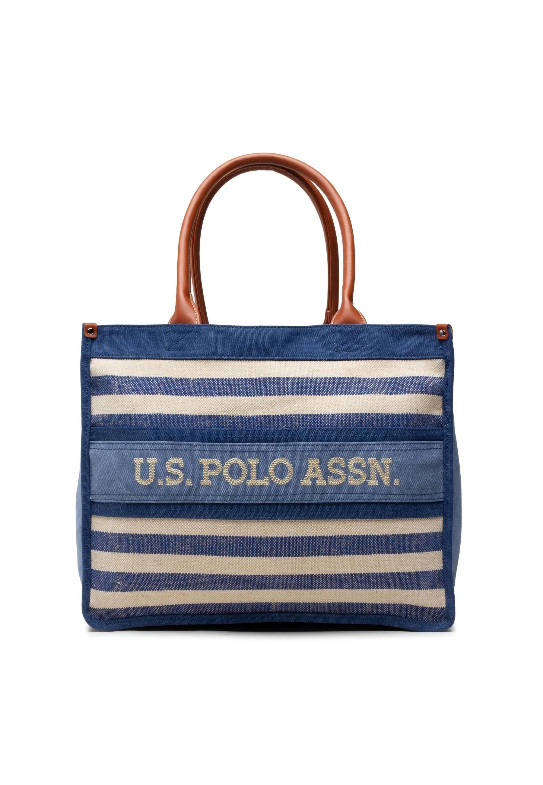 U.S. POLO ASSN. El Dorado Borsa Shopping Blue BEUDD5386WUP200 - Sandrini Calzature e Abbigliamento