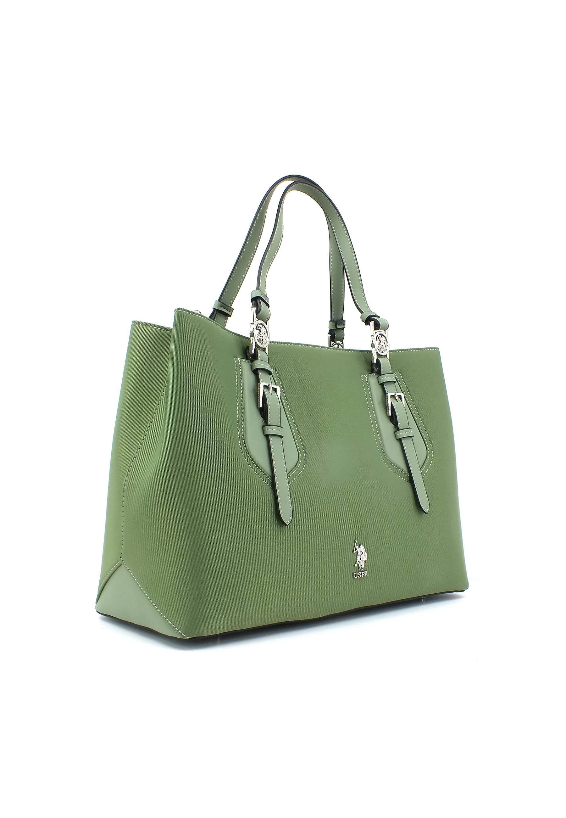 U.S. POLO ASSN. Forest Double Borsa Green BEUTU5724WIP700 - Sandrini Calzature e Abbigliamento