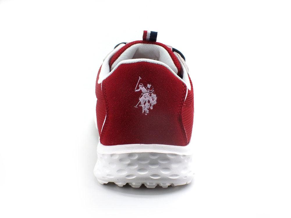 U.S. POLO ASSN. Sneaker Canvas Logo Bicolor Blu Rosso - Sandrini Calzature e Abbigliamento