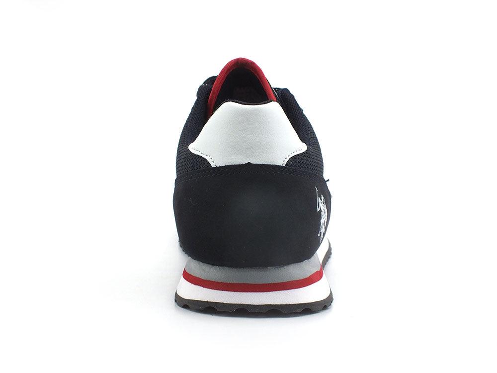 U.S. POLO ASSN. Sneaker Logo Mesh Dark Blu Bianco - Sandrini Calzature e Abbigliamento
