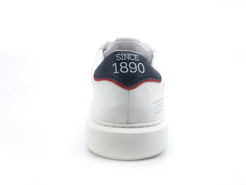 U.S. POLO ASSN. Sneaker Logo Printed Bianco - Sandrini Calzature e Abbigliamento