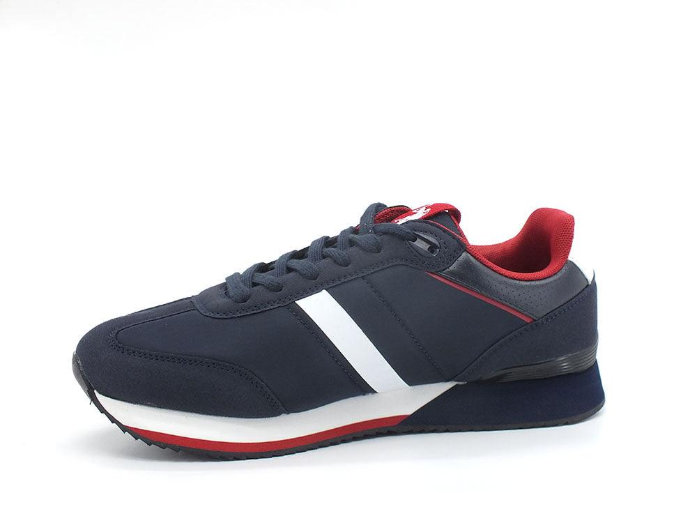 U.S. POLO ASSN. Sneaker Logo Printed Dark Blu - Sandrini Calzature e Abbigliamento