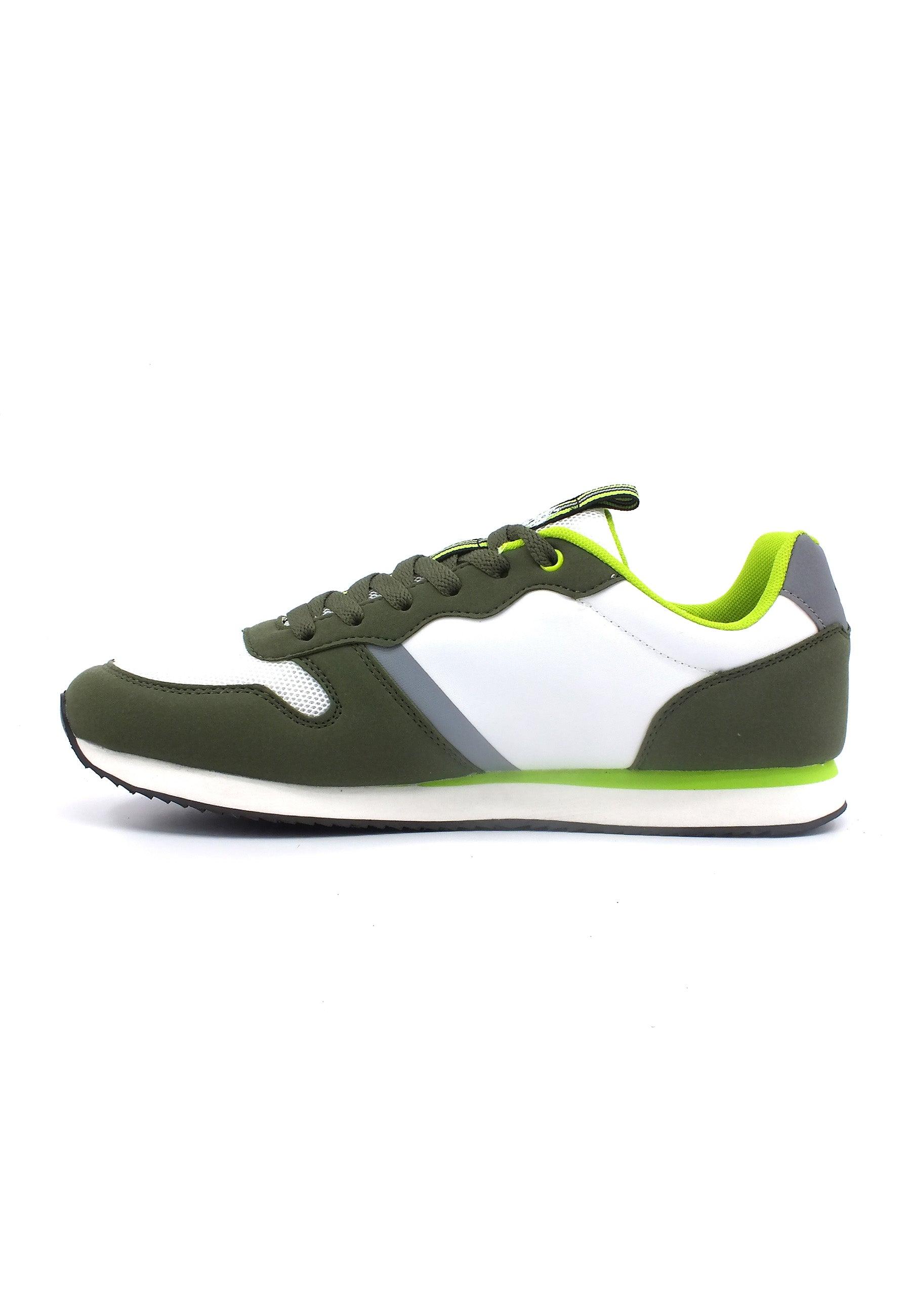 U.S. POLO ASSN. Sneaker Uomo Olive White NOBIL009 - Sandrini Calzature e Abbigliamento