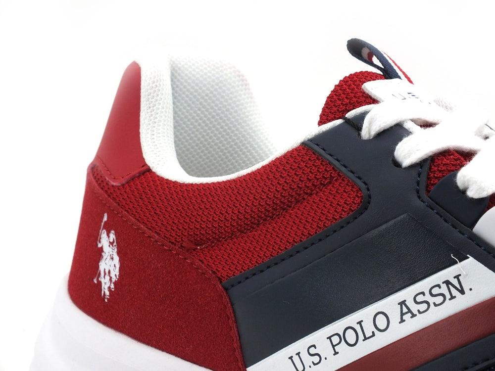 U.S. POLO ASSN. Sneaker Uomo Red Dark Blue GARY125 - Sandrini Calzature e Abbigliamento