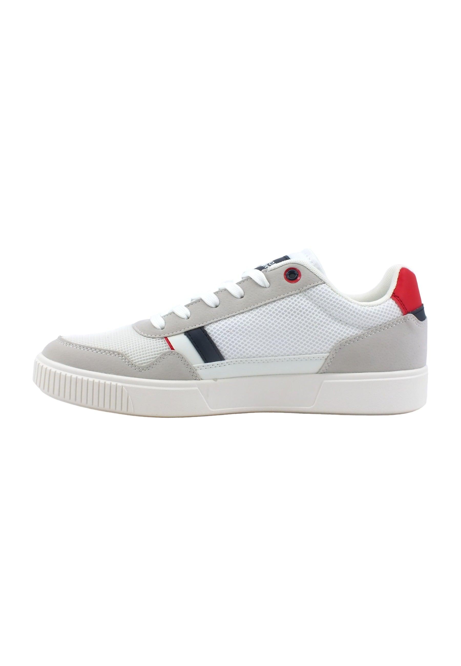 U.S. POLO ASSN. Sneaker Uomo White Red TYMES001 - Sandrini Calzature e Abbigliamento