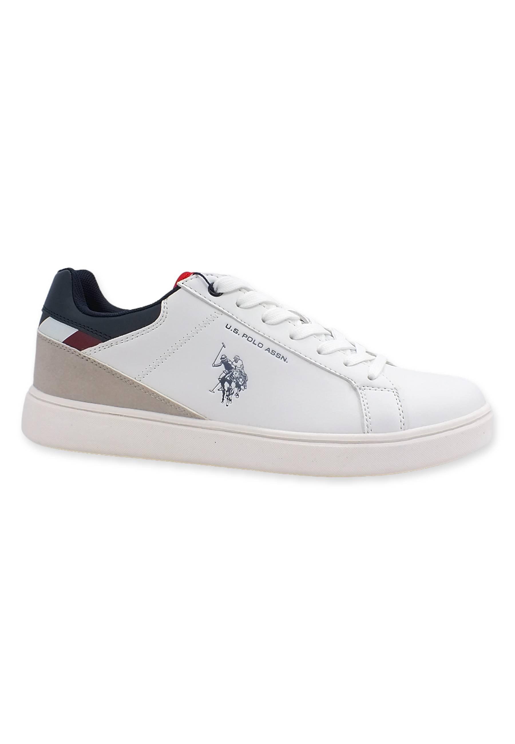 U.S. POLO ASSN. Sneaker Uomo White ROKKO001 - Sandrini Calzature e Abbigliamento