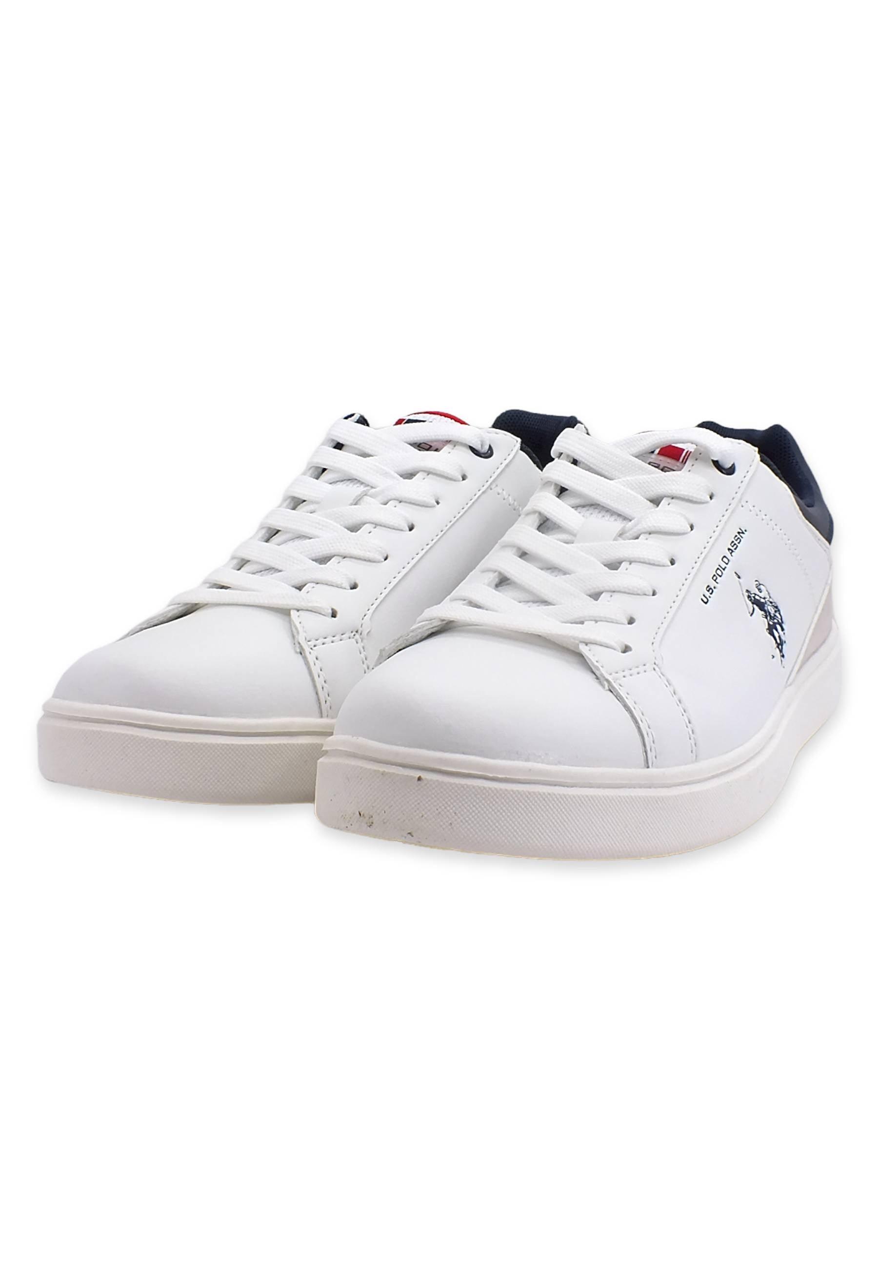 U.S. POLO ASSN. Sneaker Uomo White ROKKO001 - Sandrini Calzature e Abbigliamento