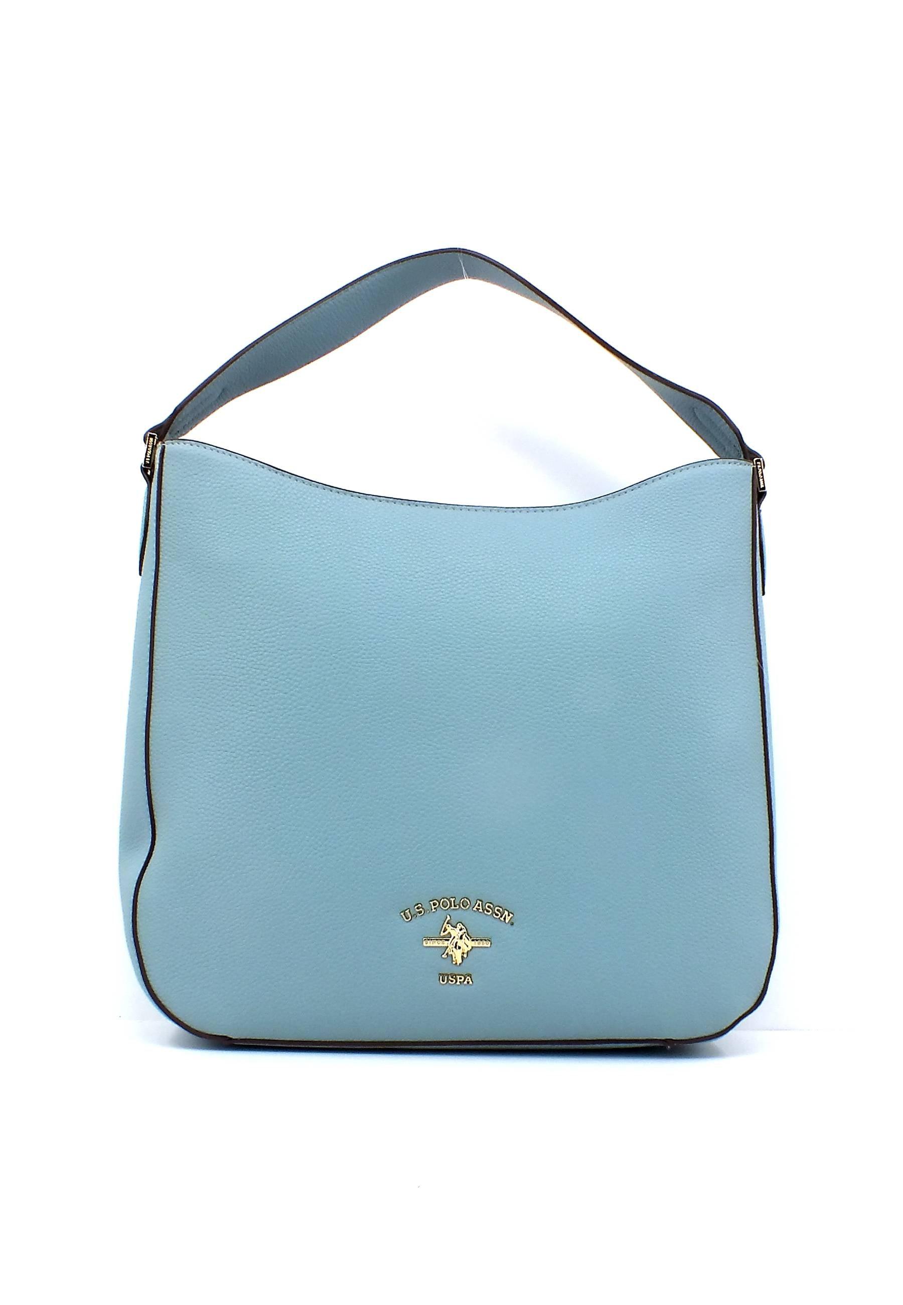 U.S. POLO ASSN. Standford Borsa Hobo Light Blue BEUSS6061WVP213 - Sandrini Calzature e Abbigliamento